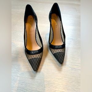 Christian Dior mesh ribbon crystal j’adior black